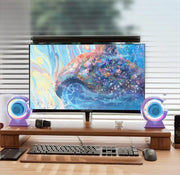 Smart Touch Lamp Speaker – Wireless, Voice Control, 5W Output