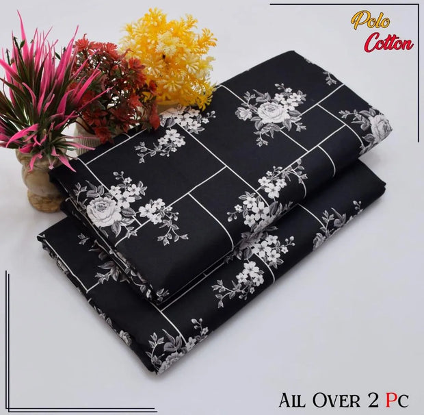 Marketplace / Women's Unstitched / 2 Piece Replica / 2 Pcs Women's Unstitched Printed Suit