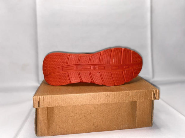 Men's Casual Fabric Sports Shoes – Red