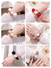 Elegant Women’s Quartz Bracelet Watch – 1 Pc Water-Resistant Timepiece