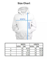 1-Piece Men’s Printed Fleece Hoodie