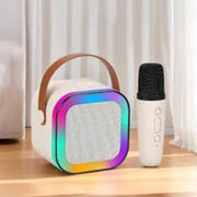 LED Wireless Speaker – Stylish Design with Extended Battery Life (1 Pc)