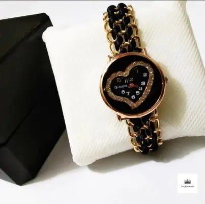 Women’s Analogue Watch with Chain Bracelet