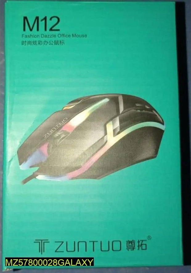 M12 RGB Gaming & Office Mouse for PC and Laptop