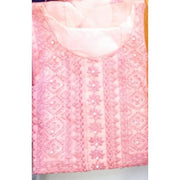 Stitched Organza Suit for Women – 3 Piece with Exquisite Embroidered Detailing