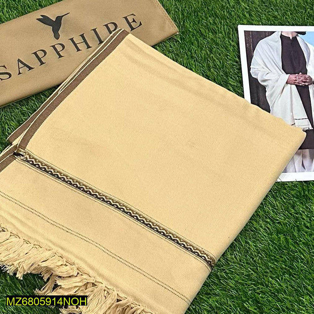 Plain Woolen Shawl for Men