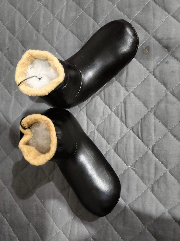 Unisex Warm Ankle-Length Socks – 1 Pc | Soft Rexine Material for Maximum Comfort